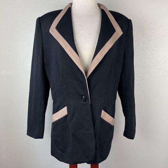 Jo Hardin Jackets & Blazers - Vintage Jo Hardin Matching Jacket and Cropped Pants Size M EUC